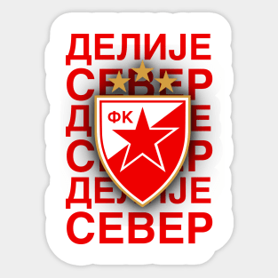 FK Crevna Zvezda Graphic #001 Sticker